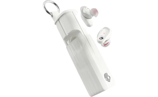 Skullcandy Method 360 ANC Wireless Earbuds, Sound by Bose, Bluetooth Headphones, Premium Noise Cancelling, Up to 40 Hrs Battery, Sweat and Water Resistant, Microphone for iPhone Android - Bone